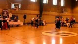 Northwestern Ballroom Compeition: Bronse Waltz, couple# 138