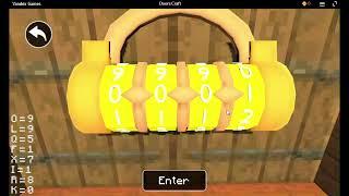 A walkthrough of Doors Craft, created by GingerPlay, available on Yandex Games!