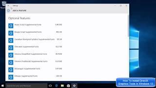 How To Install DirectX Graphics Tools on Windows 10