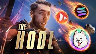 THE HODL | Cinematic video featuring Solana (SOL), Samoyedcoin (SAMO), Bitcoin, Avalanche