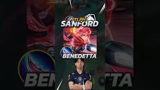 Team Liquid Sanford Benedetta S36 Build! Mobile Legends #mobilelegends #mlbb #gaming