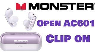 Monster Open AC601 Clip On Headphones/Earphones