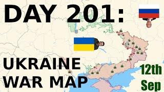 Day 201: Ukraine War Map