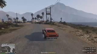 GTA 5 Time Trial "Calafia Way" in a Rapid GT Classic