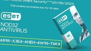 ESET NOD32 ANTIVIRUS Free Trial License activation key for 30 days | September 20, 2023