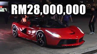 BIGGEST FERRARI CLUB in Malaysia History With Over 300+ Supercars & DJ Soda!