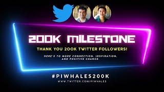 PiWhales 200K Followers Milestone: Pi Network Pioneers, Congratulations!