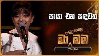 Paya Ena Sandawatha (පායා එන සඳවත) | Yohani | Ma Nowana Mama | TV Derana