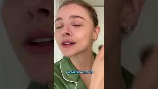 Chloë grace moretz beauty secrets | famous clips #famous #shorts #tiktok