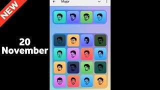 20 November Major puzzle durov Solved Today | Major Daily combo card ,20 November Major puzzle duro