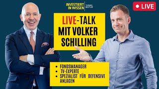 Mr. Klartext Volker Schilling im Live Talk! Wir beantworten Fragen rund um die Geldanlage