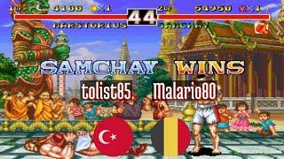 FT5 @karnovr: tolist85 (TR) vs Malario80 (BE) [Karnovs Revenge Fightcade] Jun 16