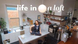 i moved into an 100 year old loft apartment…let's decorate it (loft living ep. 1)