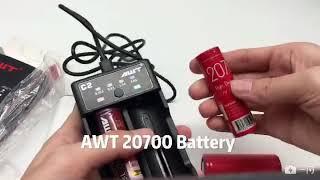 AWT new C2 for 18650/20700/21700 batteries