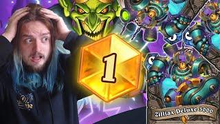 This Deck IS KILLING HEARTHSTONE.... | 73% Zilliax Control Warrior from 7K to 1K in ONE DAY...?!?!