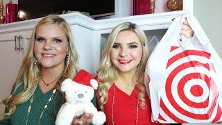 TARGET CHRISTMAS DOLLAR SPOT HAUL + GIVEAWAY!!! | Kortney and Karlee