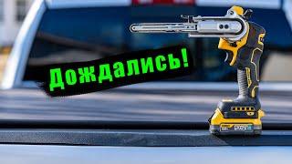 Аккумуляторный ленточный напильник DeWALT DCM200 обзор и тест