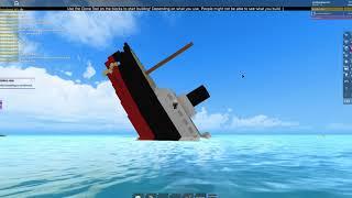 Disfigure II Sinking in Roblox.