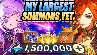 MY BIGGEST VIEWER SUMMONS EVER! Over 10,000+ Pulls For MAVUIKA & CITLALI! (Genshin Impact)