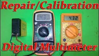 How to Calibrate Repair Digital Multi-meter | Repair Digital Multi-Meter | Wrong Reading Multimeter