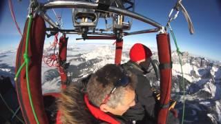 18,000 Feet in a Hot Air Balloon above the Austrian Alps