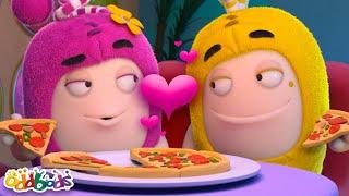 Double Dinner Date Trouble + MORE! | 1 HOUR | BEST of Oddbods Marathon! | Funny Cartoons for Kids