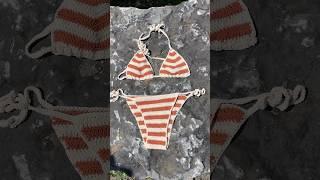 Loving this crochet bikini pattern #crochet #bikini #crochetaddict #crocheting #crochettutorial