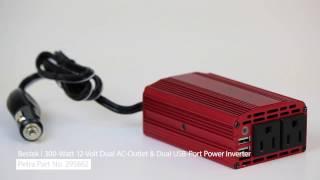 Spotlight On Bestek's 300-Watt 12-Volt Dual AC-Outlet & Dual USB-Port Power Inverter