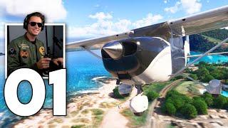 Microsoft Flight Simulator 2024 Career - Part 1 - The Beginning