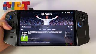 FC 25 FIFA 25  | Lenovo Legion GO handheld gameplay | 60 FPS, High Graphics, 1200p