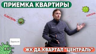 КВАРТИРА С СЮРПРИЗОМ - ПЛЕСЕНЬ В КАЖДОЙ КОМНАТЕ | ЖК ДА.КВАРТАЛ «ЦЕНТРАЛЬ» | ПРИЕМКА КВАРТИРЫ