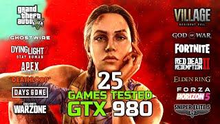 GTX 980 In 2022 | 25 Games Tested | #gtx980