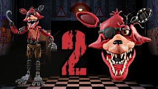 WITHERED FOXY (FNAF 2) (REMAKE) PLASTILINA PORCELANA POLYMER CLAY