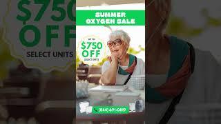 Summer Oxygen Sale 2025 - Save up to $750 on Portables!