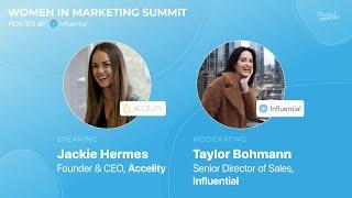 Influential Presents: The Women’s Summit: Accelity & Influential Featured Fireside Chat