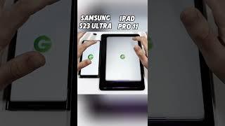 Samsung S23 Ultra vs iPad Pro 11: INSANE Speed Test! Who’s the Real Speed King? #shorts #viralvideo