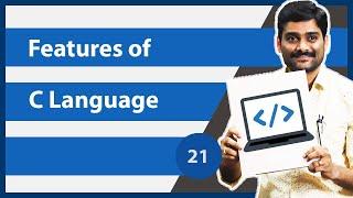 Features of C Language - Computer Programming Fundamentals 21