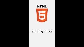 #14 iframe | HTML | Frontend #shorts