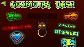 Geometry Dash 2.1 Quest 2/4: Chamber of Time (3rd Vault) Codes and 2 Locks OPENED!