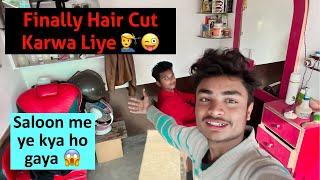 Finally Hair Cut Karwa Liye  || Mr Ekku Vlogs ️