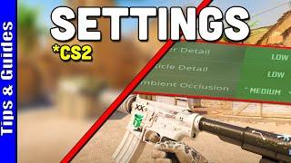 The COMPLETE CS2 Settings Guide 2024 (Resolution, Video, Audio Crosshair, FPS, and More)