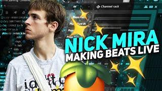 Nick Mira Making Beats From Scratch  FL Studio Live Cookup 