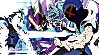 Lui Vs Kamen X (Beyblade Burst Sparking Vs Beyblade X)