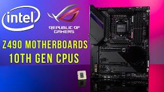 ASUS Z490 Motherboards & Intel 10th Gen CPUs: All You Need to Know