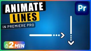 How to ANIMATE LINES in Premiere Pro