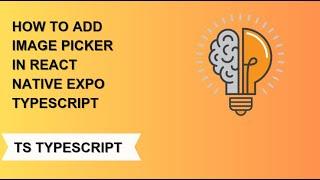 how to add image picker in react native expo in typescript @codemadness
