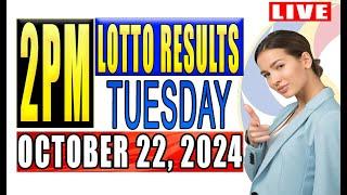 *Live Now* PCSO Lotto result today 2PM Tuesday October 22, 2024