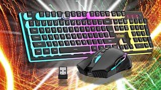 RedThunder K10 Wireless Gaming Keyboard & Mouse Combo | Best Budget RGB Setup!