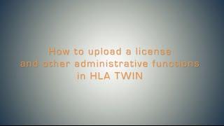 How to Upload a License and Pre-set the IMGT/HLA Database in HLA Twin