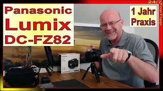 Panasonic Lumix DC-FZ82 DC-FZ83  1 Jahr Praxis - 4K Foto 4K Video - 60fach Zoom [ Zubehör ] TopTipp